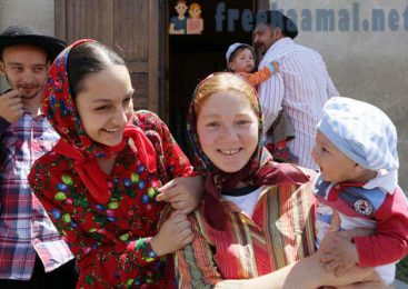 Vizita la romi de origine română
