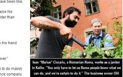 Presa finlandeză: un rom cu loc de muncă – o excepţie printre romii veniţi din România